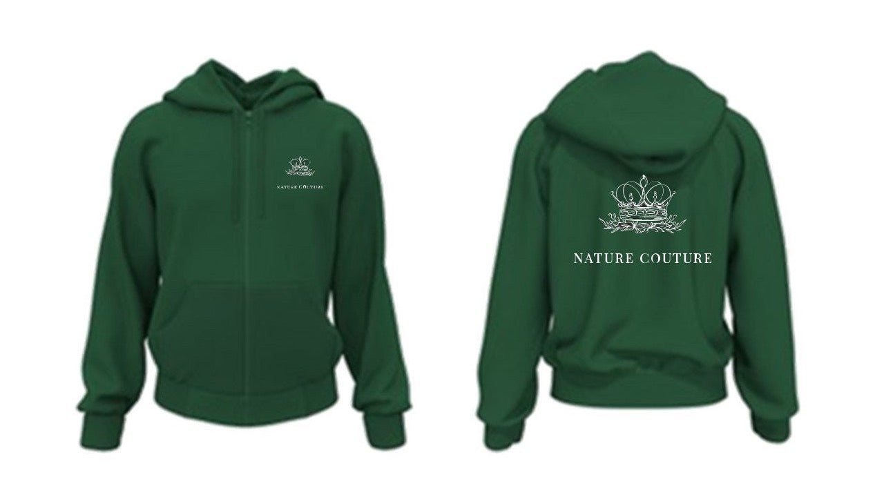 Nature Couture - Zip-Up Premium Hoodie